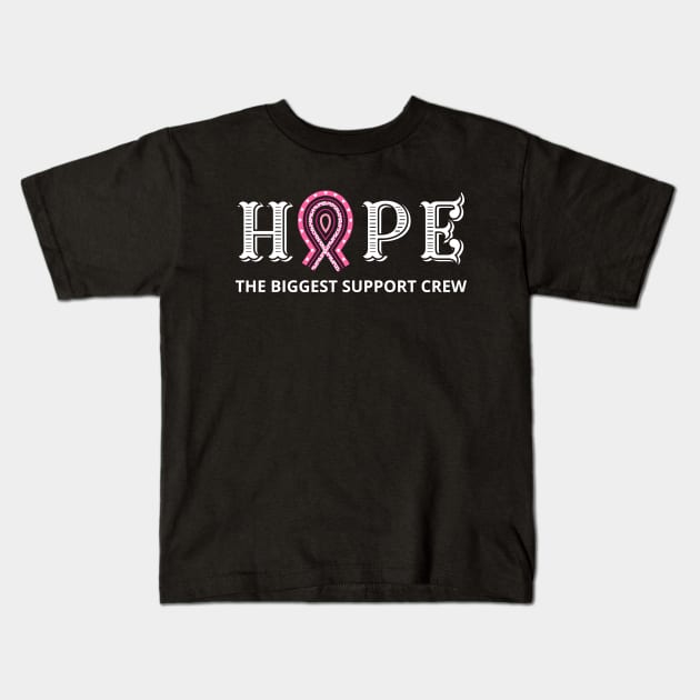 Breast Cancer Awareness Kids T-Shirt by Introvert Home 